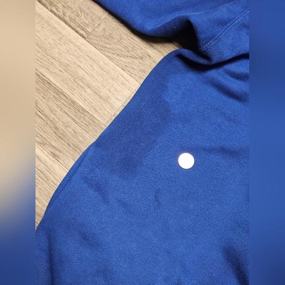 Vintage 90s Chicago Cubs Starter Hoodie Pullover Size L Sweatshirt MLB Blue Red - Picture 14 of 16